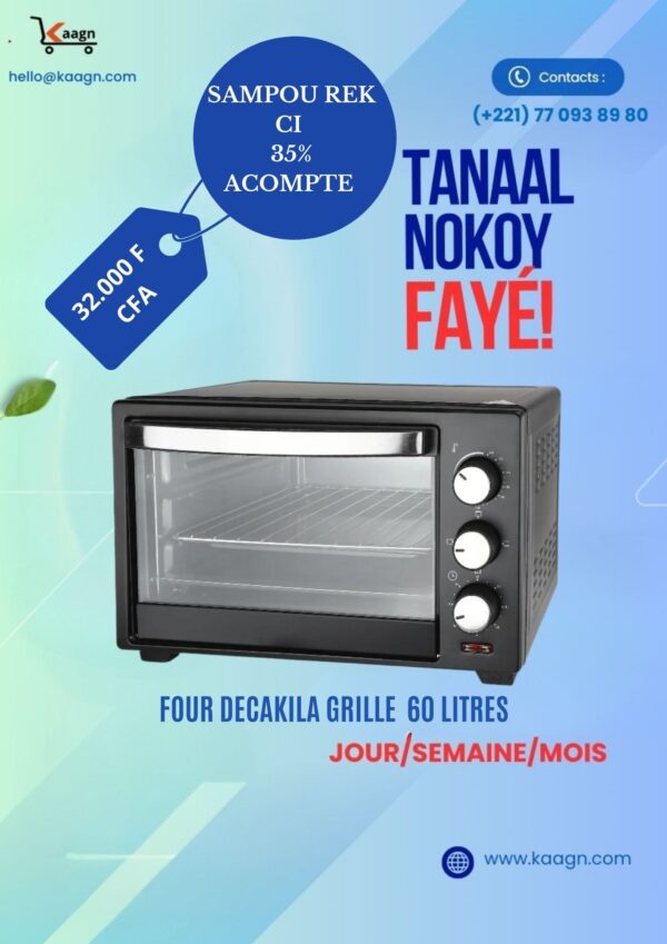 Four Decakila Grille 60 Litres