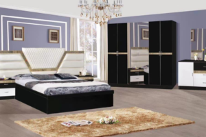 CHAMBRE A COUCHER 6 BATTANTS 4 PIECES