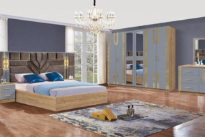 CHAMBRE A COUCHER 6 BATTANTS 4 PIECES