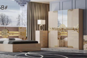 CHAMBRE A COUCHER 6 BATTANTS 4 PIECES