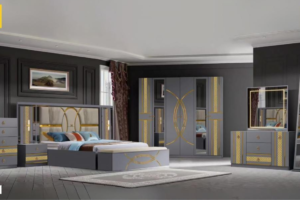 CHAMBRE A COUCHER 6 BATTANTS 6 PIECES