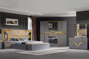 CHAMBRE A COUCHER 6 BATTANTS 6 PIECES