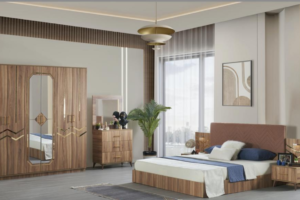 CHAMBRE A COUCHER 6 BATTANTS 4 PIECES