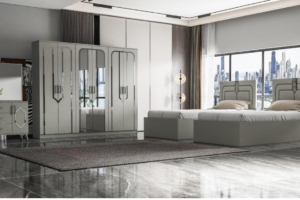 CHAMBRE A COUCHER 6 BATTANTS 4 PIECES